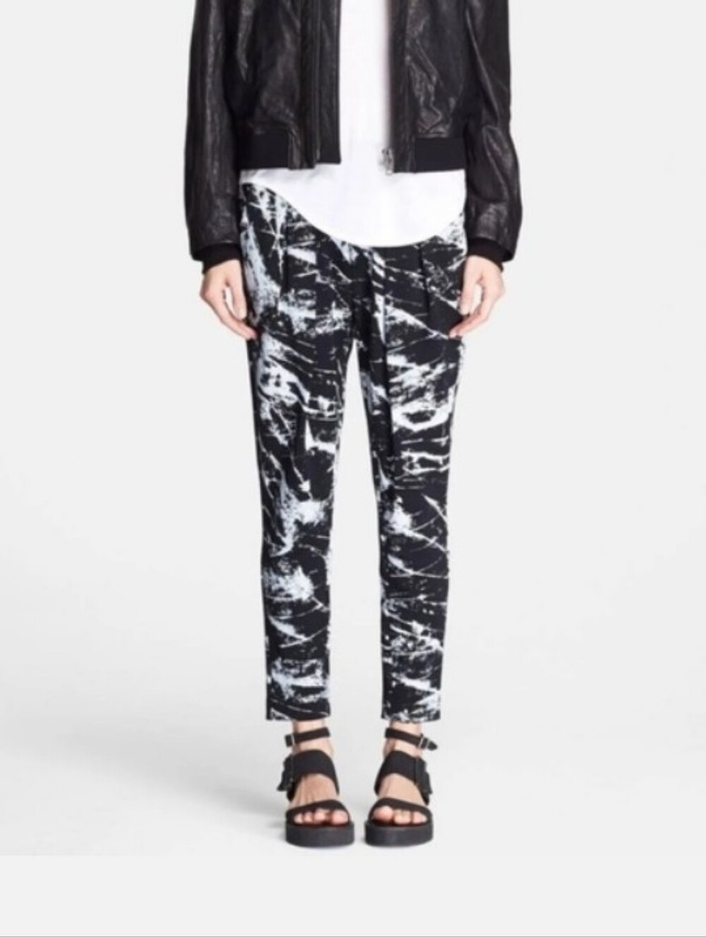 HELMUT LANG Marble Joggers